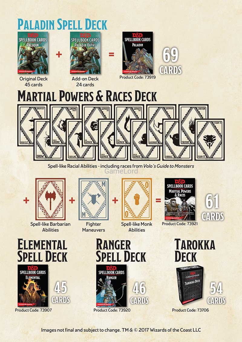 D&D Spellbook Cards: Druid main image 0