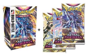 Pokemon: Astral Radiance - Prerelease Build & Battle Pack + 3x booster