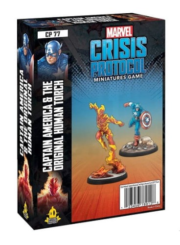 Marvel: Crisis Protocol - Captain America &amp; the Original Human Torch