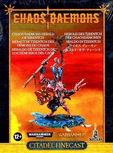 Daemons of Chaos Herald of Tzeentch on Disc