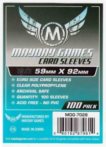 Euro Size Card Sleeves - 59x92