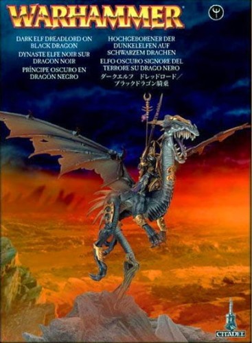 Dark Elf Dreadlord on Black Dragon