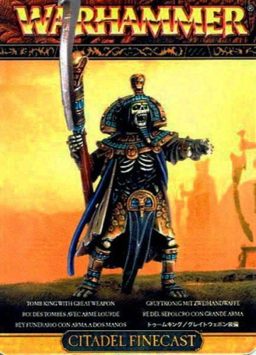 Tomb King with Great Weapon