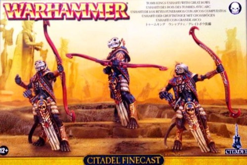 Tomb Kings Ushabti with Great Bows