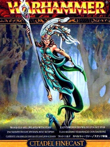 Wood Elf Spellweaver with Staff