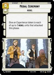 Medal Ceremony - Star Wars: Unlimited - Spark of Rebellion