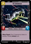 TIE Advanced - Star Wars: Unlimited - Spark of Rebellion