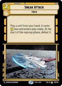Sneak Attack - Star Wars: Unlimited - Spark of Rebellion