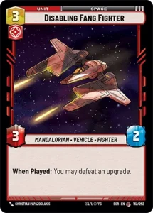 Disabling Fang Fighter - Star Wars: Unlimited - Spark of Rebellion