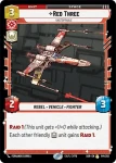 Red Three - Unstoppable - Star Wars: Unlimited - Spark of Rebellion