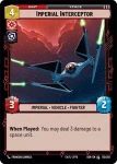 Imperial Interceptor - Star Wars: Unlimited - Spark of Rebellion