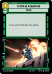 Tactical Advantage - Star Wars: Unlimited - Spark of Rebellion