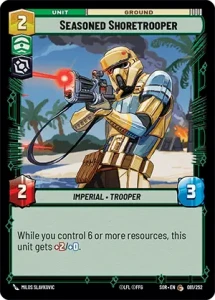Seasoned Shoretrooper - Star Wars: Unlimited - Spark of Rebellion