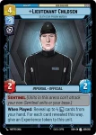 Lieutenant Childsen - Death Star Prison Warden - Star Wars: Unlimited - Spark of Rebellion