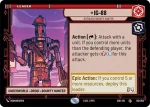 IG-88 - Ruthless Bounty Hunter - Star Wars: Unlimited - Spark of Rebellion
