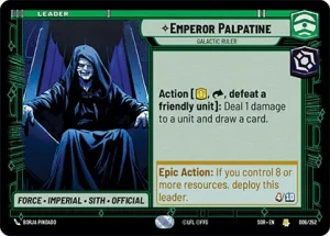 Emperor Palpatine - Galactic Ruler - Star Wars: Unlimited - Spark of Rebellion