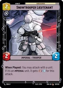 Snowtrooper Lieutenant (foil)