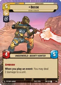 Bossk - Deadly Stalker (foil-hyperspace)