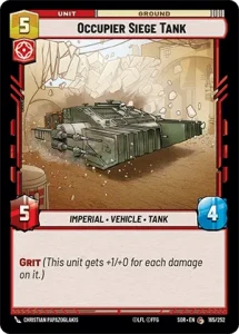 Occupier Siege Tank (foil)