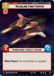Disabling Fang Fighter (foil-hyperspace)