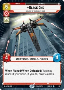 Black One - Scourge of Starkiller Base (foil-hyperspace)
