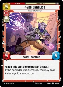 Zeb Orrelios - Headstrong Warrior (foil)