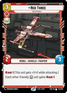 Red Three - Unstoppable (foil)