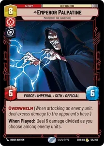 Emperor Palpatine - Master of the Dark Side (foil)