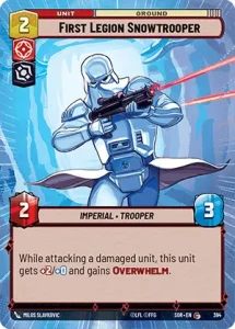First Legion Snowtrooper (foil-hyperspace)