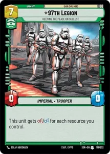 97th Legion - Keeping the Peace on Sullust (foil)