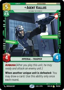 Agent Kallus - Seeking the Rebels (foil)