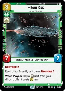 Home One - Alliance Flagship (foil)