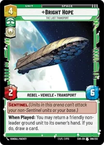 Bright Hope - The Last Transport (foil)