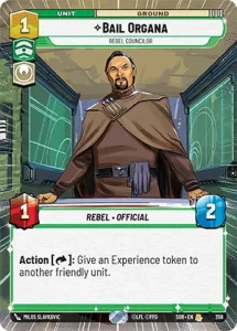 Bail Organa - Rebel Councilor (foil-hyperspace)