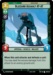 Blizzard Assault AT-AT (foil)
