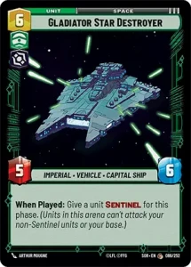 Gladiator Star Destroyer (foil)