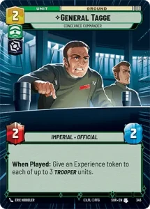 General Tagge - Concerned Commander (hyperspace)