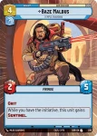 Baze Malbus - Temple Guardian (foil-hyperspace)