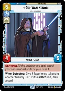 Obi-Wan Kenobi - Following Fate (foil)