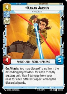 Kanan Jarrus - Revealed Jedi (foil)