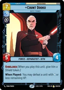 Count Dooku - Darth Tyranus (foil)