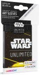 Gamegenic: Star Wars Unlimited - Art Sleeves - Card Back Yellow 