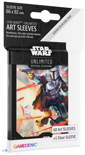 Gamegenic Star Wars Unlimited - Art Sleeves - Mandalorian GGS15053ML.jpg