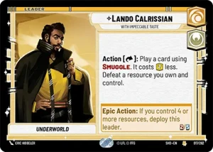 Lando Calrissian - Star Wars: Unlimited - Shadows of the Galaxy