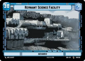 Remnant Science Facility - Star Wars: Unlimited - Shadows of the Galaxy