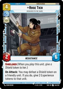 Rose Tico - Star Wars: Unlimited - Shadows of the Galaxy
