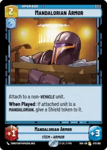 Mandalorian Armor - Star Wars: Unlimited - Shadows of the Galaxy