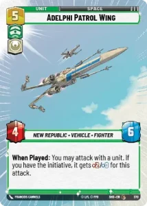 Adelphi Patrol Wing - FOIL - HYPERSPACE