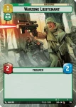 Warzone Lieutenant - FOIL - HYPERSPACE