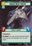 Kihraxz Heavy Fighter - FOIL - HYPERSPACE